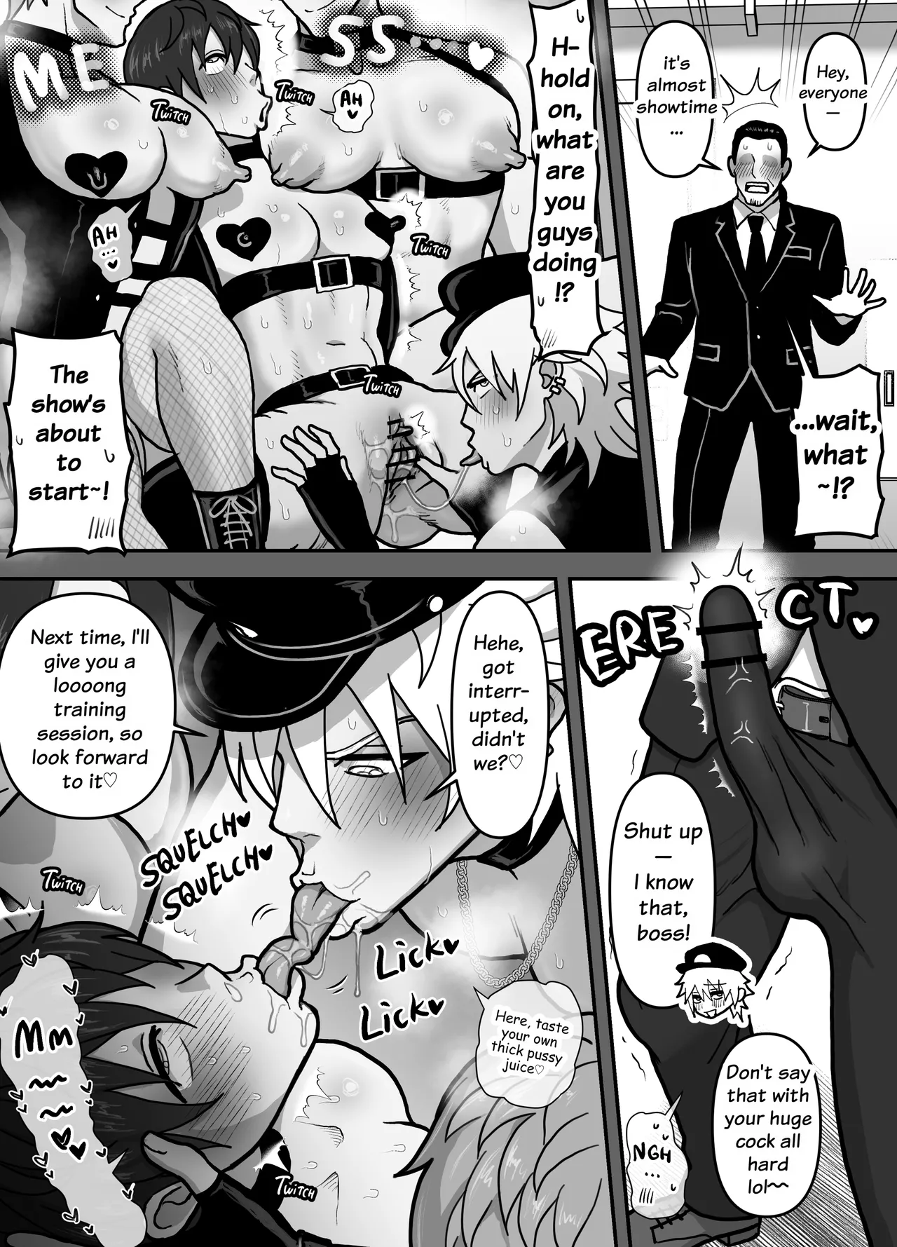 First Time at a Cuntboy Strip  Club - Page 13