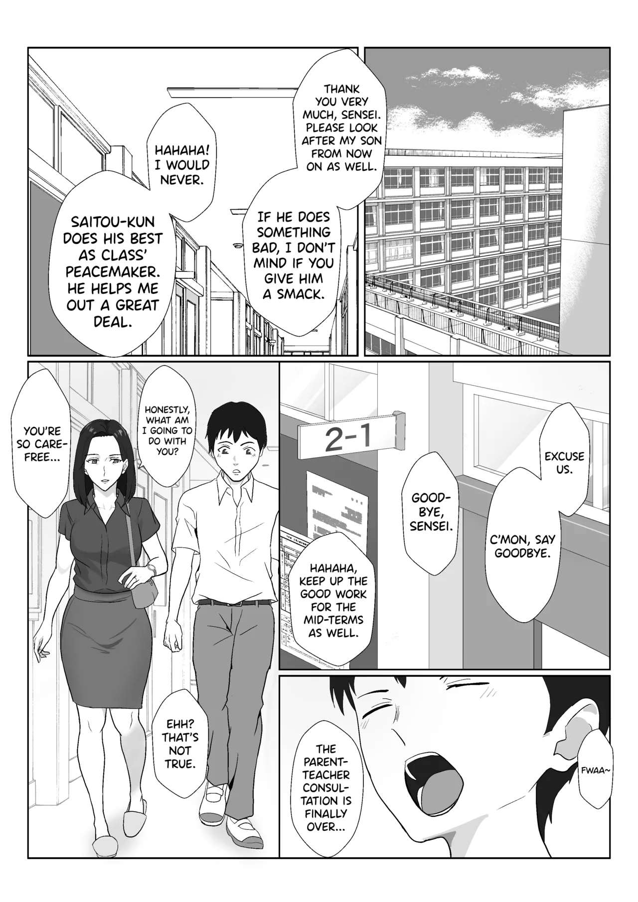 BariCare Kaa-san ga DQN ni Netorareta Enchousen page 5 full