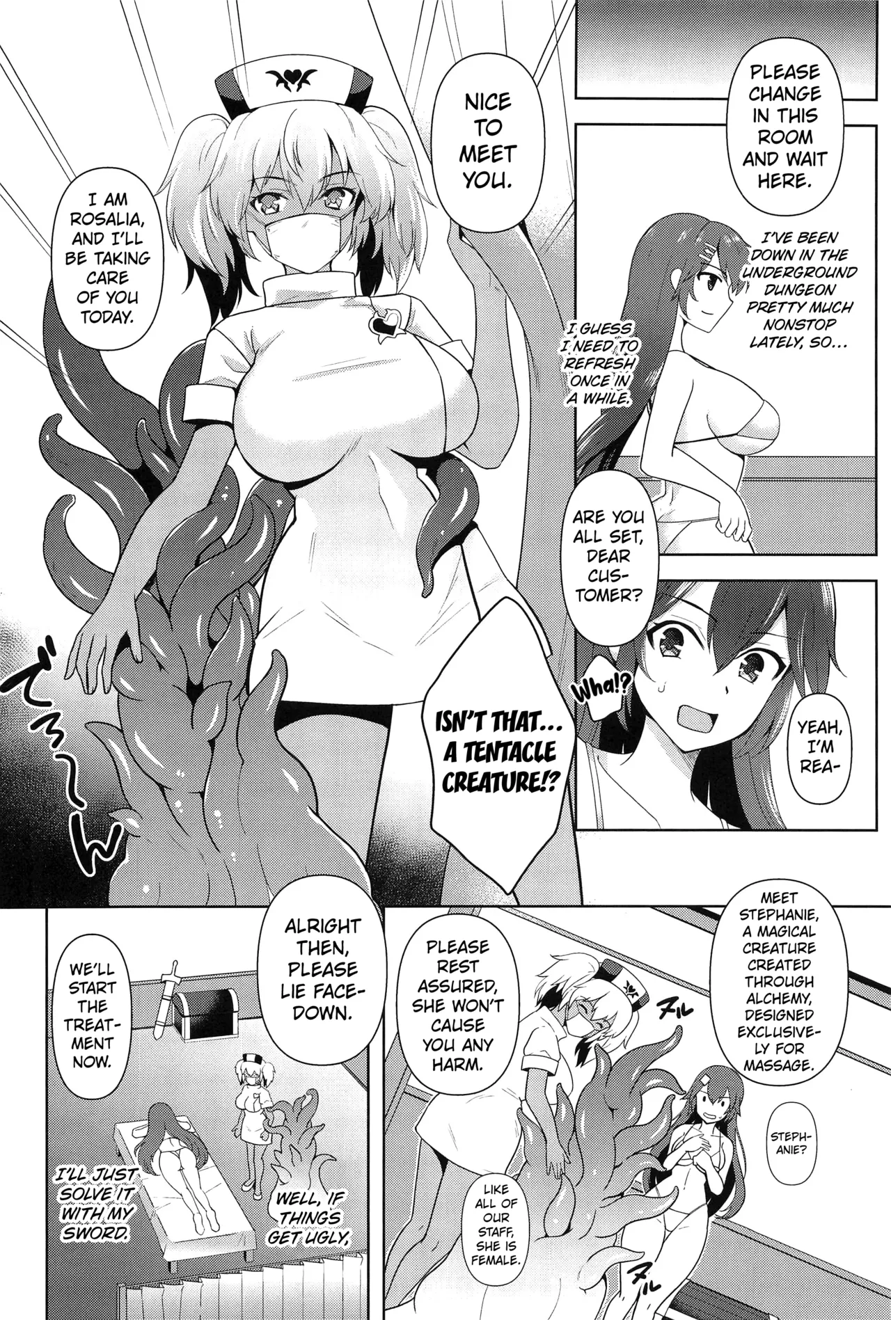 Page 3 of Shokushu Esthe ~Inraku no Drain Massage~