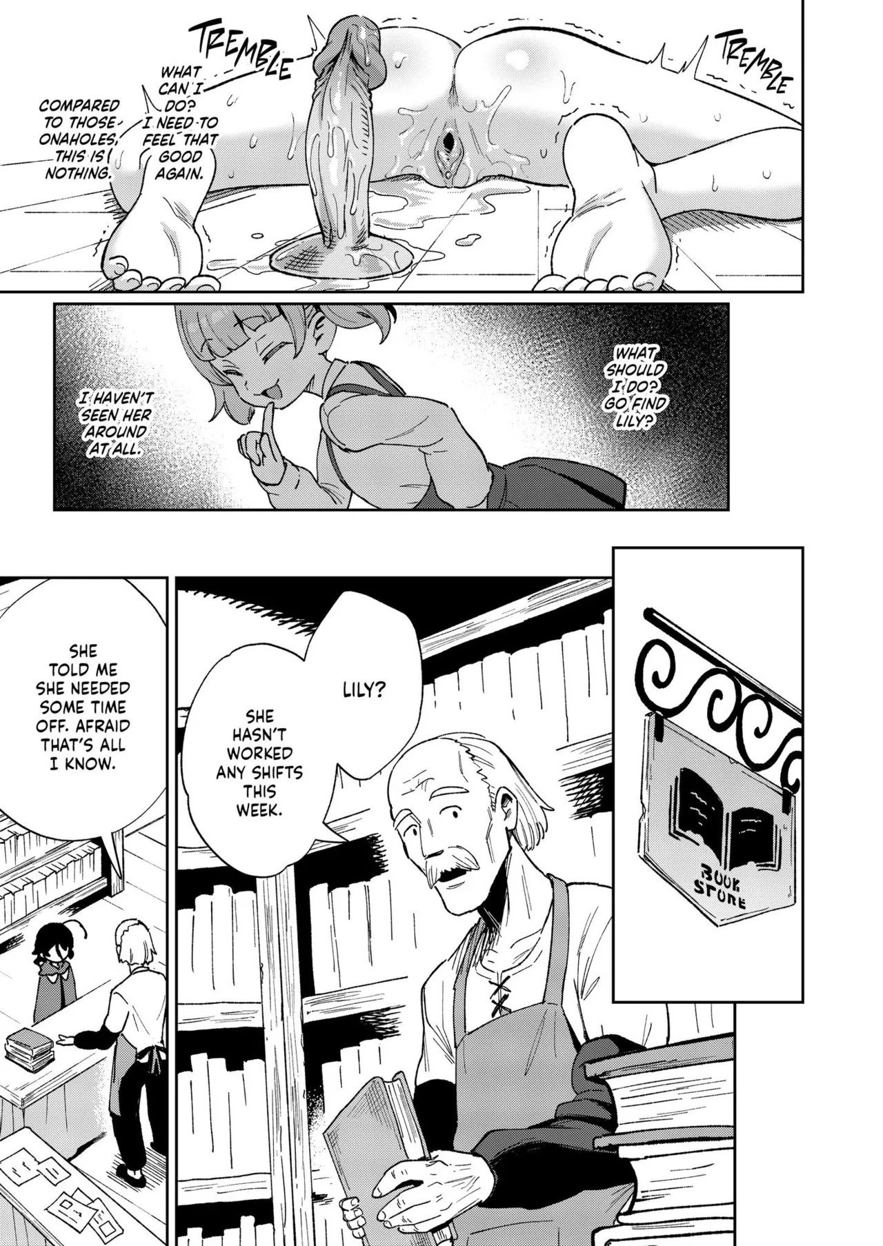 THE LITTLE ONAHOLE GIRL 2 Den Lille Pige med Gummikusserne page 16 full