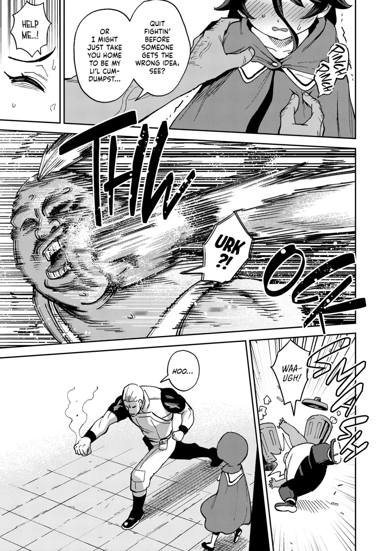 Page 22 of THE LITTLE ONAHOLE GIRL 2 Den Lille Pige med Gummikusserne