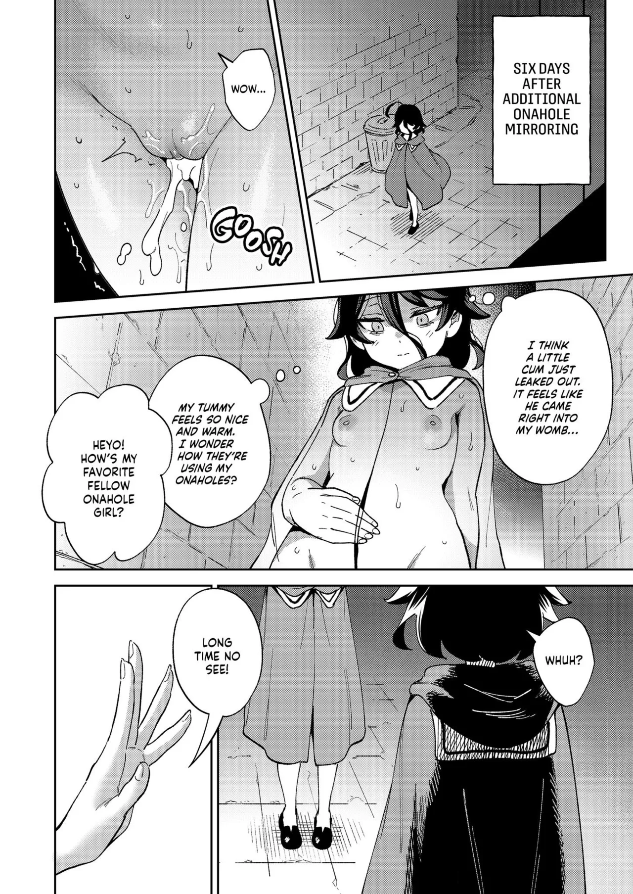 Page 41 of THE LITTLE ONAHOLE GIRL 2 Den Lille Pige med Gummikusserne