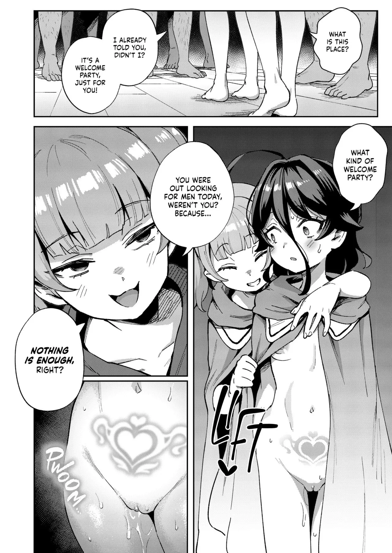 Page 45 of THE LITTLE ONAHOLE GIRL 2 Den Lille Pige med Gummikusserne