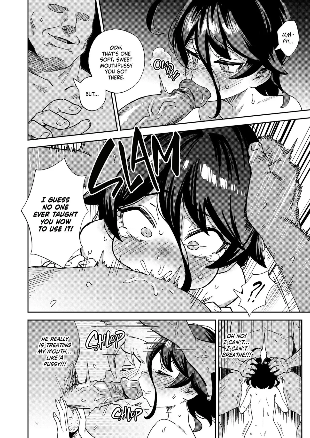 Page 49 of THE LITTLE ONAHOLE GIRL 2 Den Lille Pige med Gummikusserne