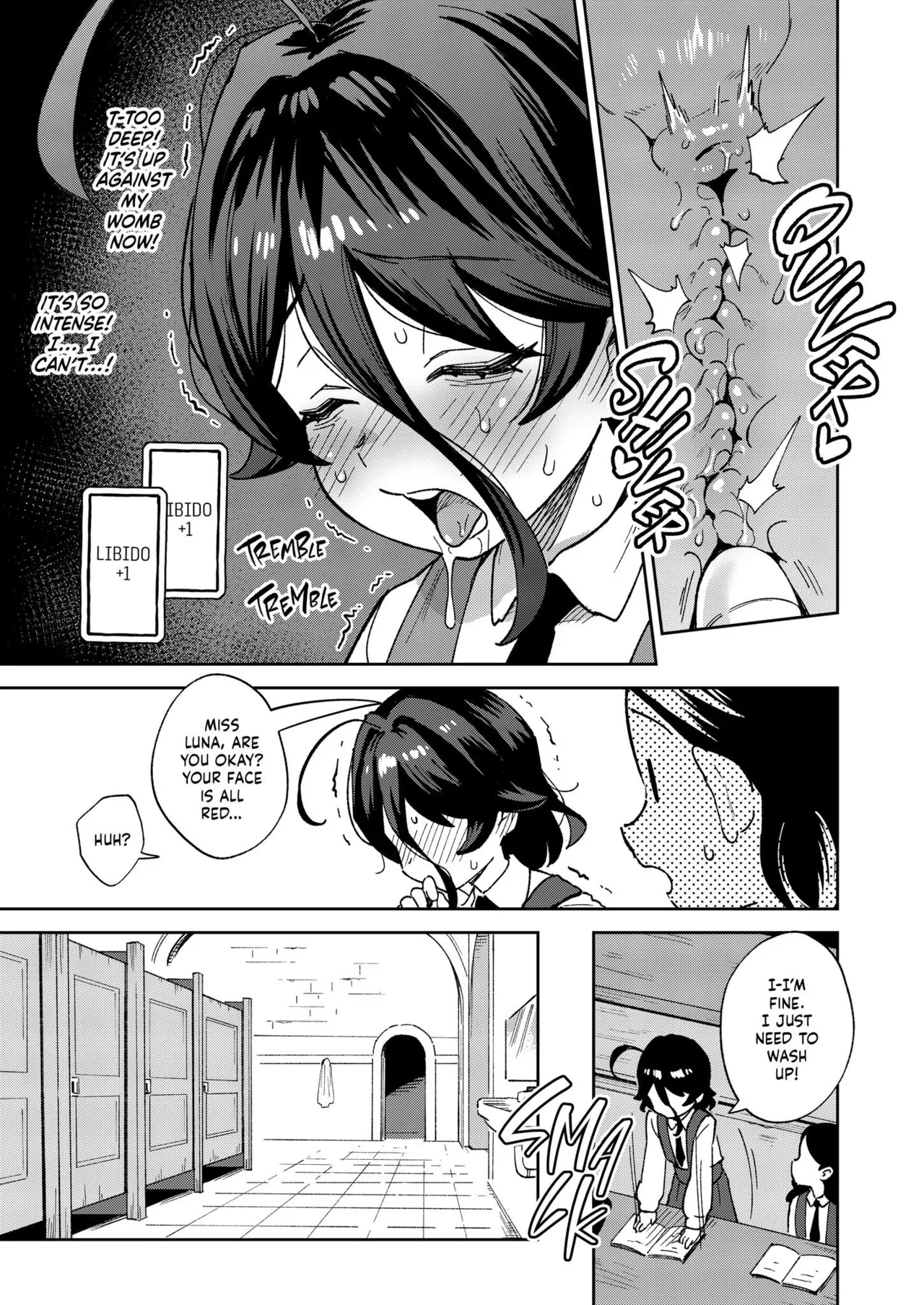 Page 8 of THE LITTLE ONAHOLE GIRL 2 Den Lille Pige med Gummikusserne