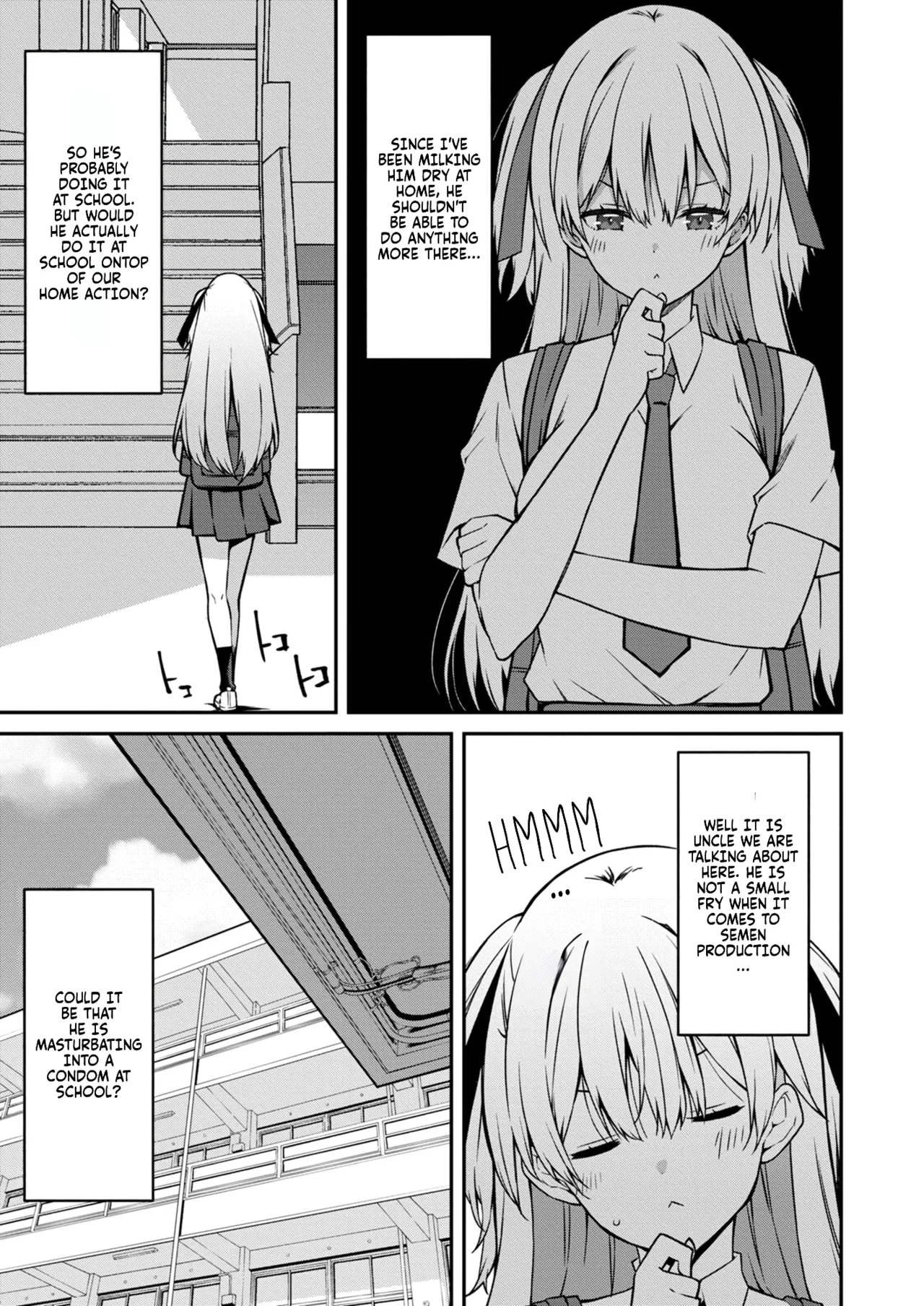 Namaiki Gyaru ni Zako Atsukai Sareta Ore ~ Meikko ga Guigui Kuru! Ch. 01-07 | A bratty Gal treats me like a Loser. My niece is comming on strong!! Ch. 01-07 page 139 full