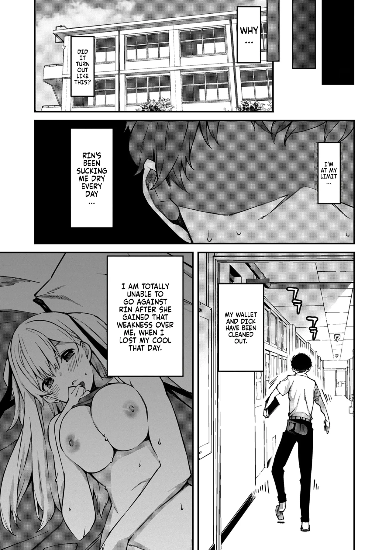 Namaiki Gyaru ni Zako Atsukai Sareta Ore ~ Meikko ga Guigui Kuru! Ch. 01-07 | A bratty Gal treats me like a Loser. My niece is comming on strong!! Ch. 01-07 page 36 full