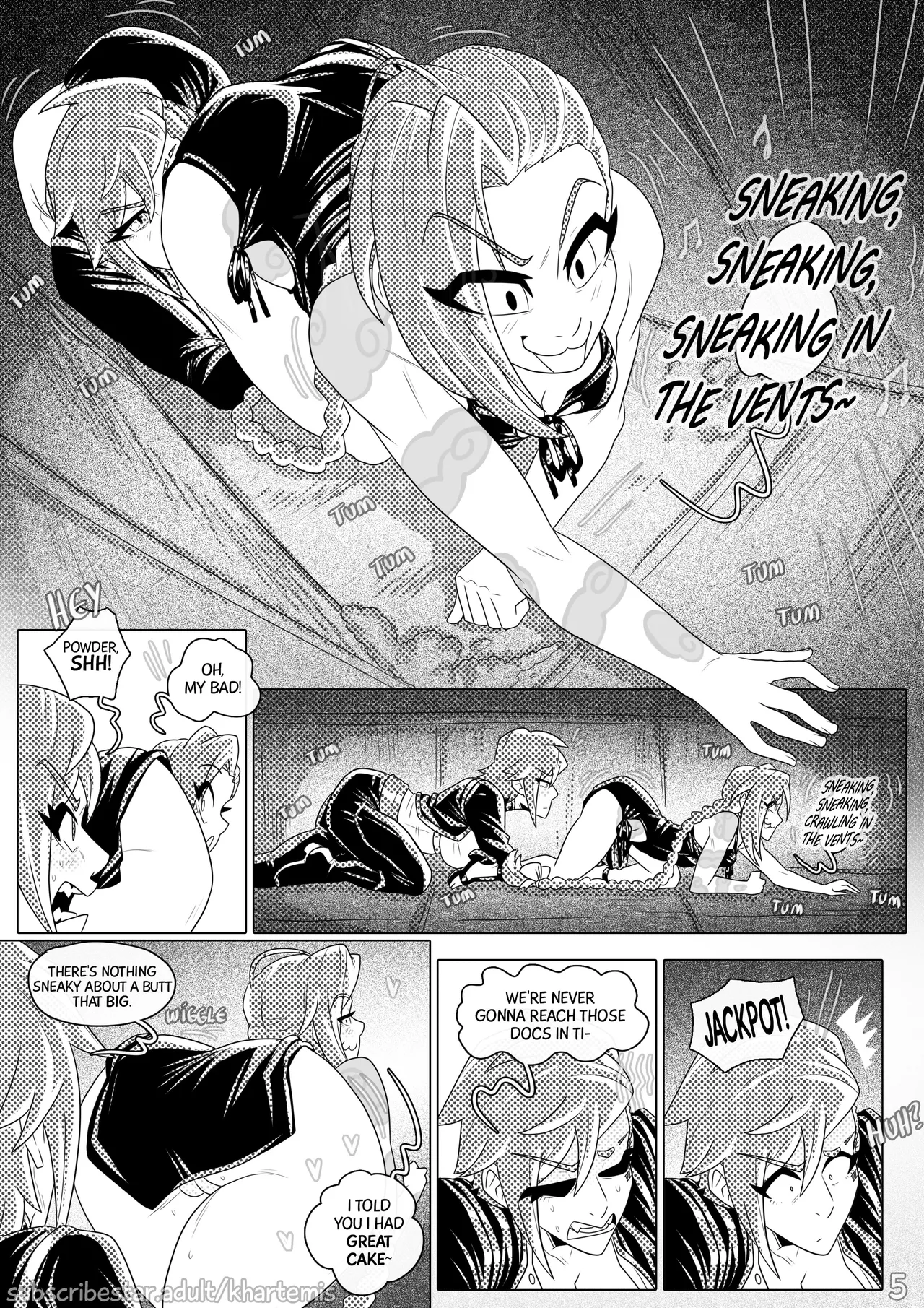 Vi & Jinx: Loony Larceny page 7 full