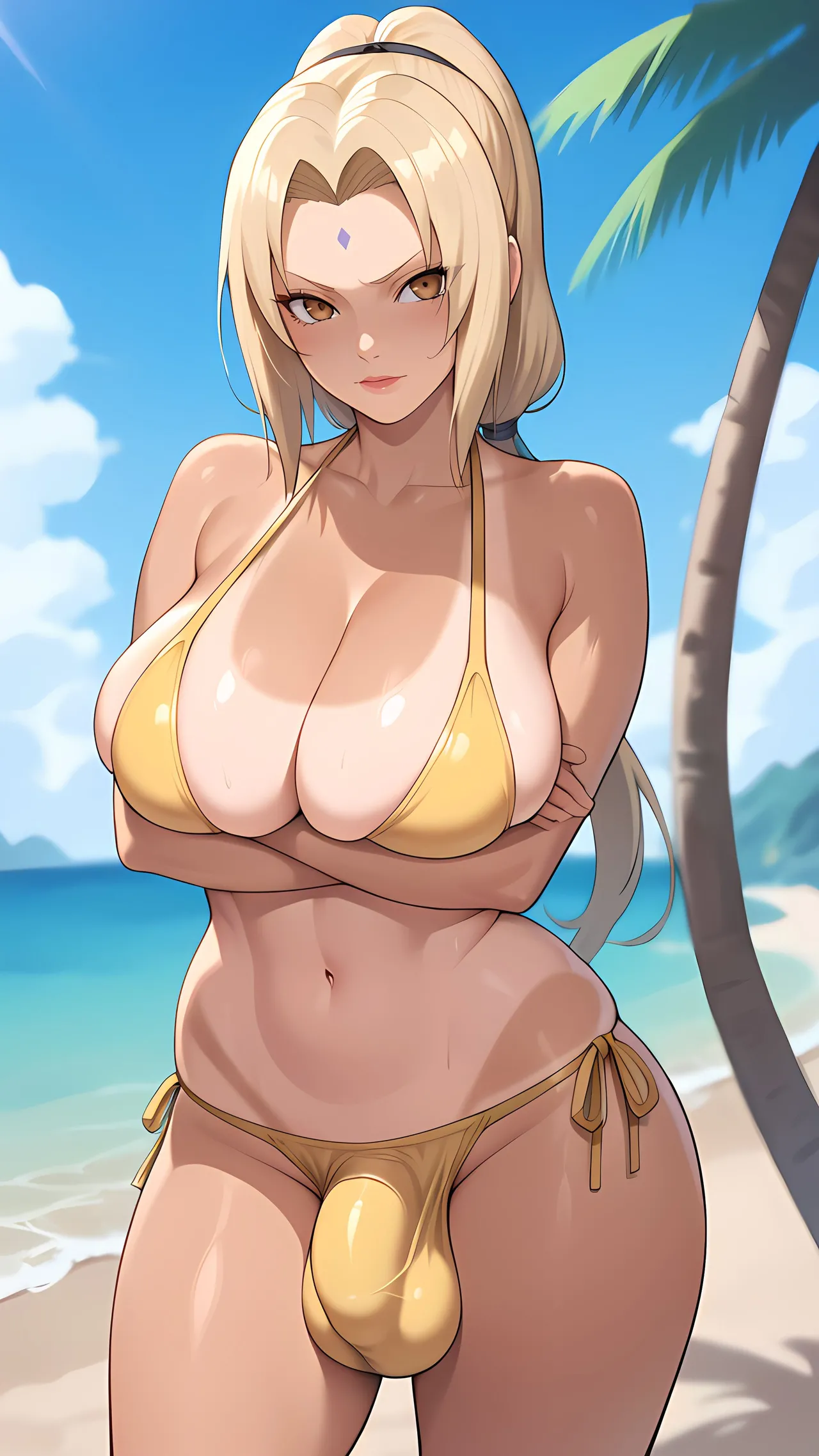 Tsunade Futa in Bikini - Naruto: Shippuden - Page 20
