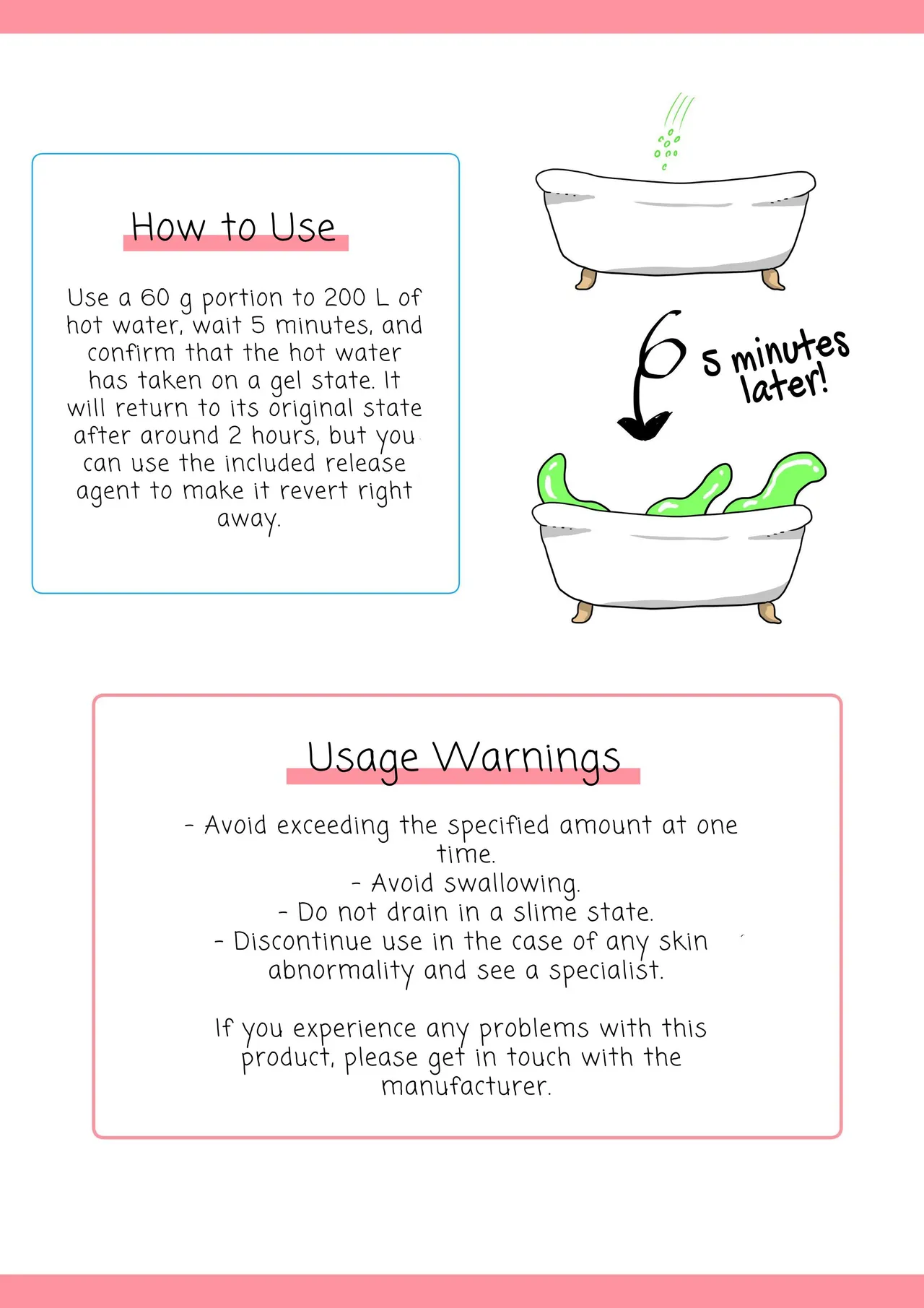 Bath Slime Instruction Manual - Page 18