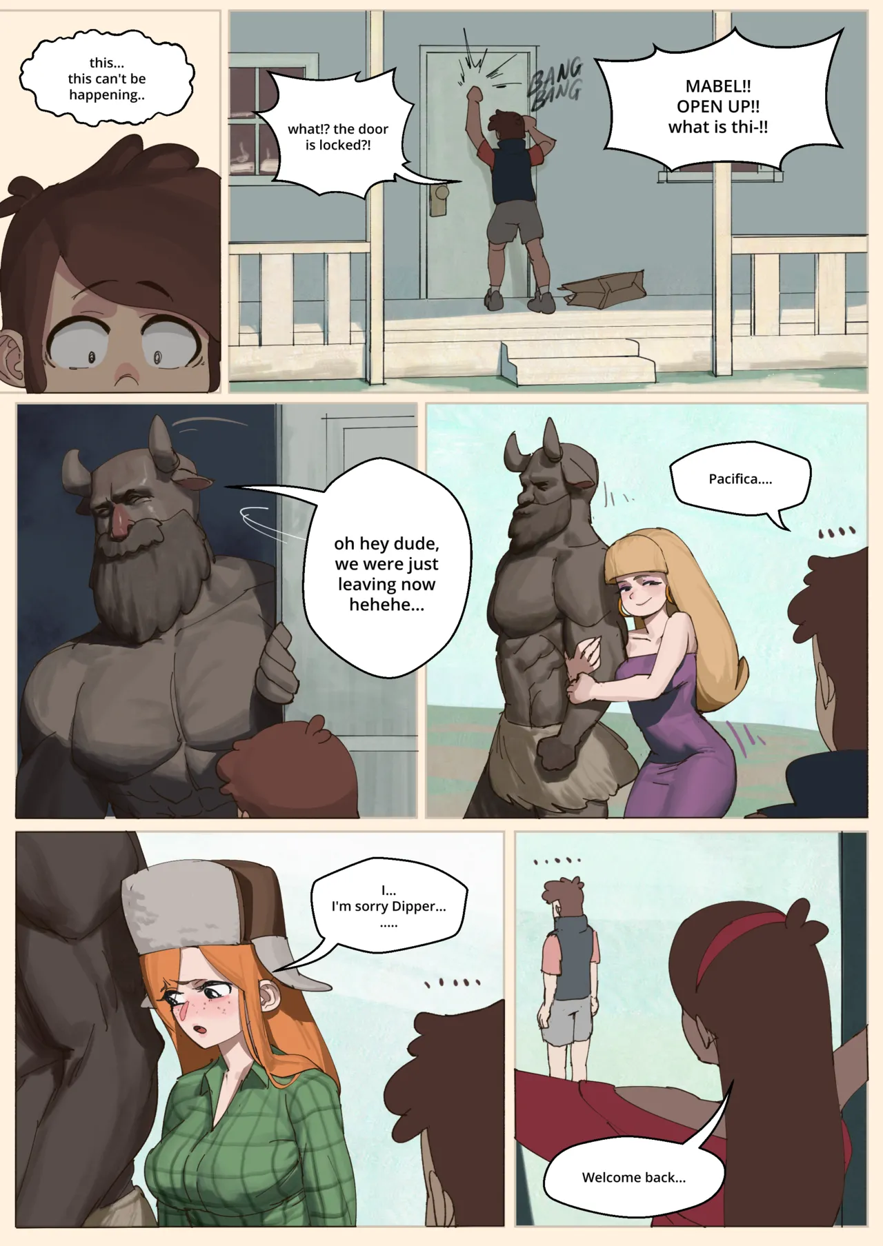 [Wjs07] Gravity Falls Saga (uncensored) Full - Page 12