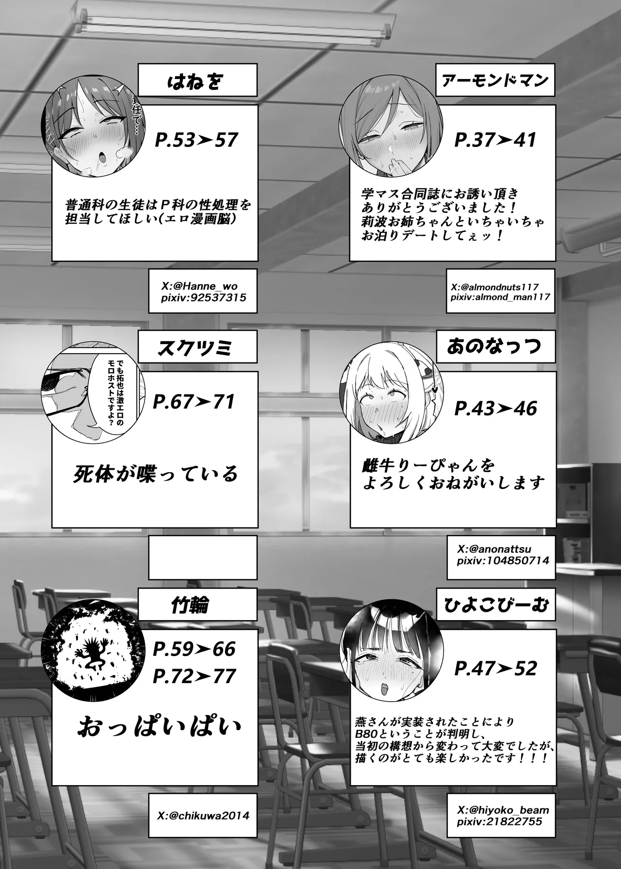 GakuMas Dosukebe Goudoushi "Gakuen Ikisugi Master 4" - Page 77
