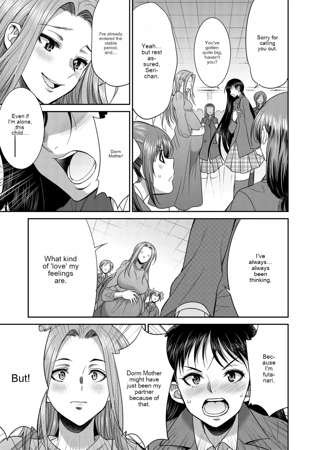 Futanari schoolgirl and her dorm mother...♡ Ch3 - Page 29