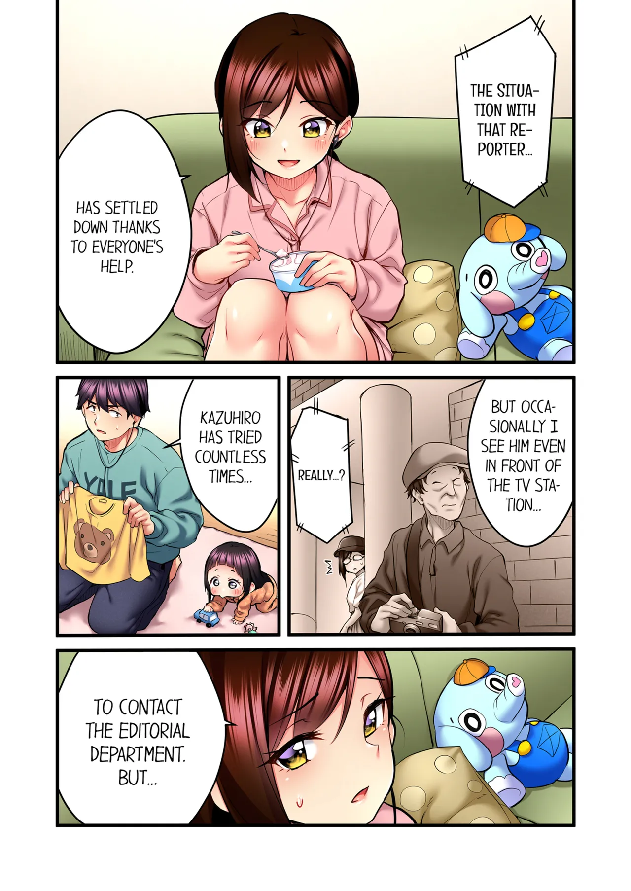 Page 281 of Uta no Onee-san Datte H Shitai ~Konnakao, TV no Mae Minna ni wa Miserarenai yo... | Even an Innocent TV Show Singer Needs Sex Vol. 1-4