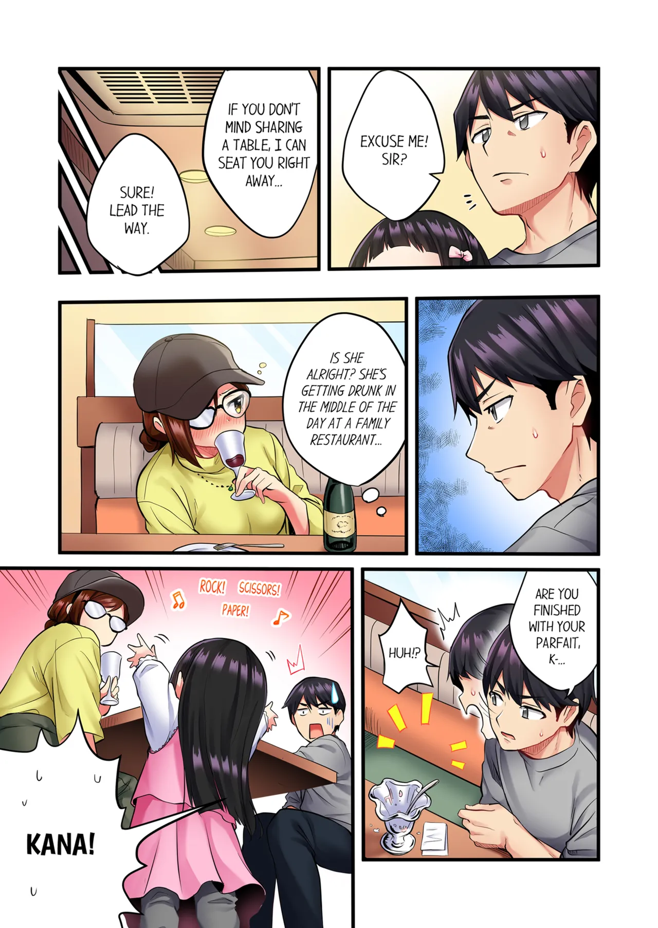 [Girigirimai] Uta no Onee-san Datte H Shitai ~Konnakao, TV no Mae Minna ni wa Miserarenai yo... | Even an Innocent TV Show Singer Needs Sex Vol. 1-4 [English] [Decensored] [Ongoing] - Page 7
