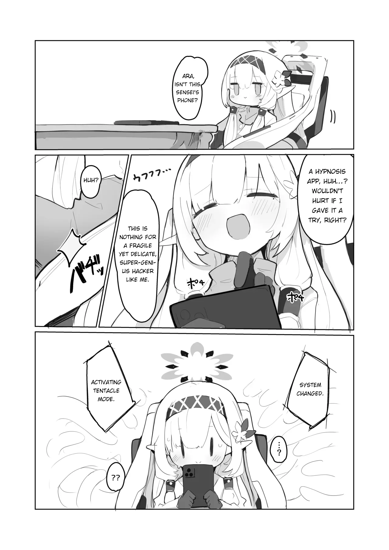 veritasu saiminn honn | A book about Veritas being hypnotized - Page 15