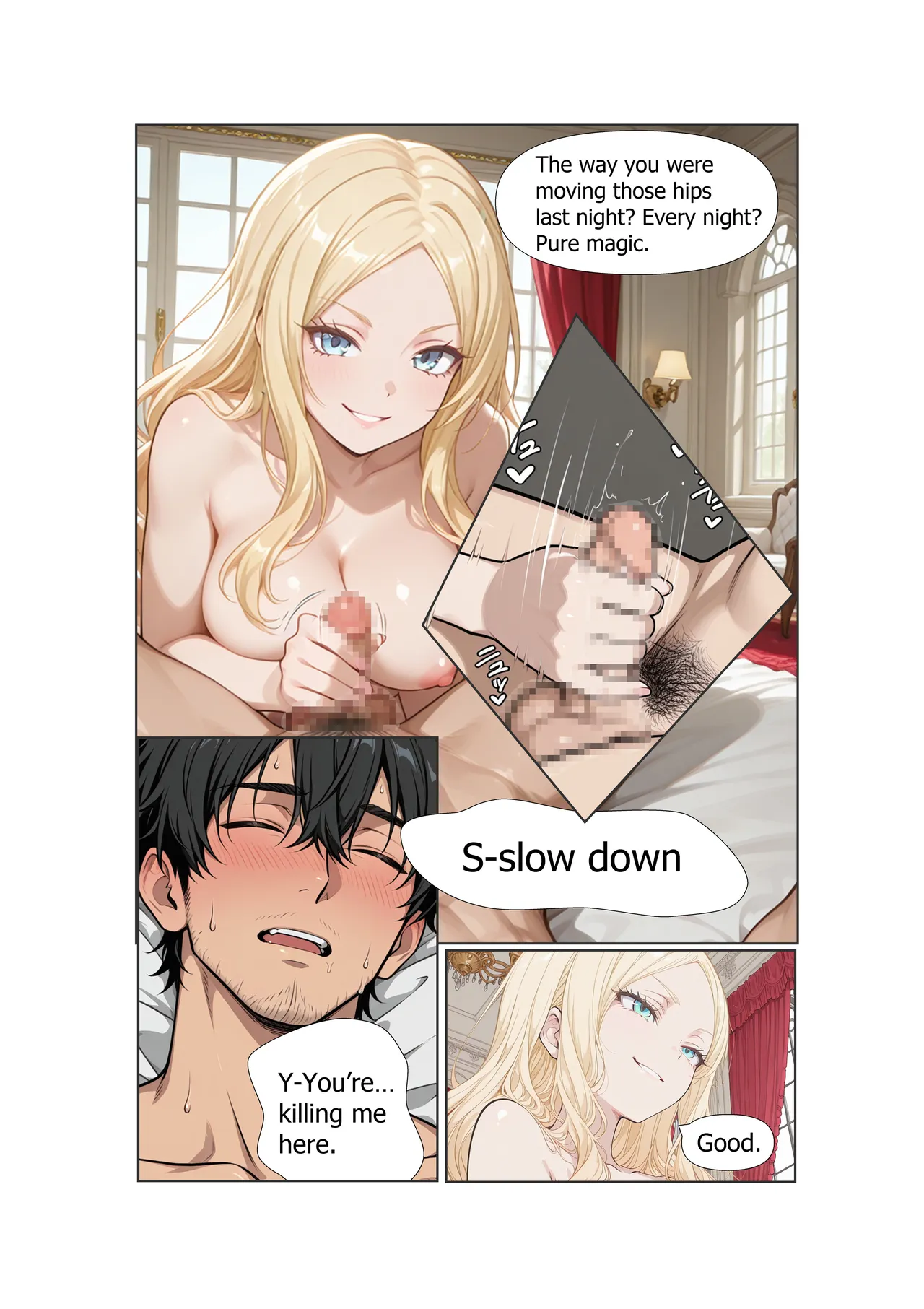 Stranded Harem | Chapter 1: The Morning She Withheld - Page 18