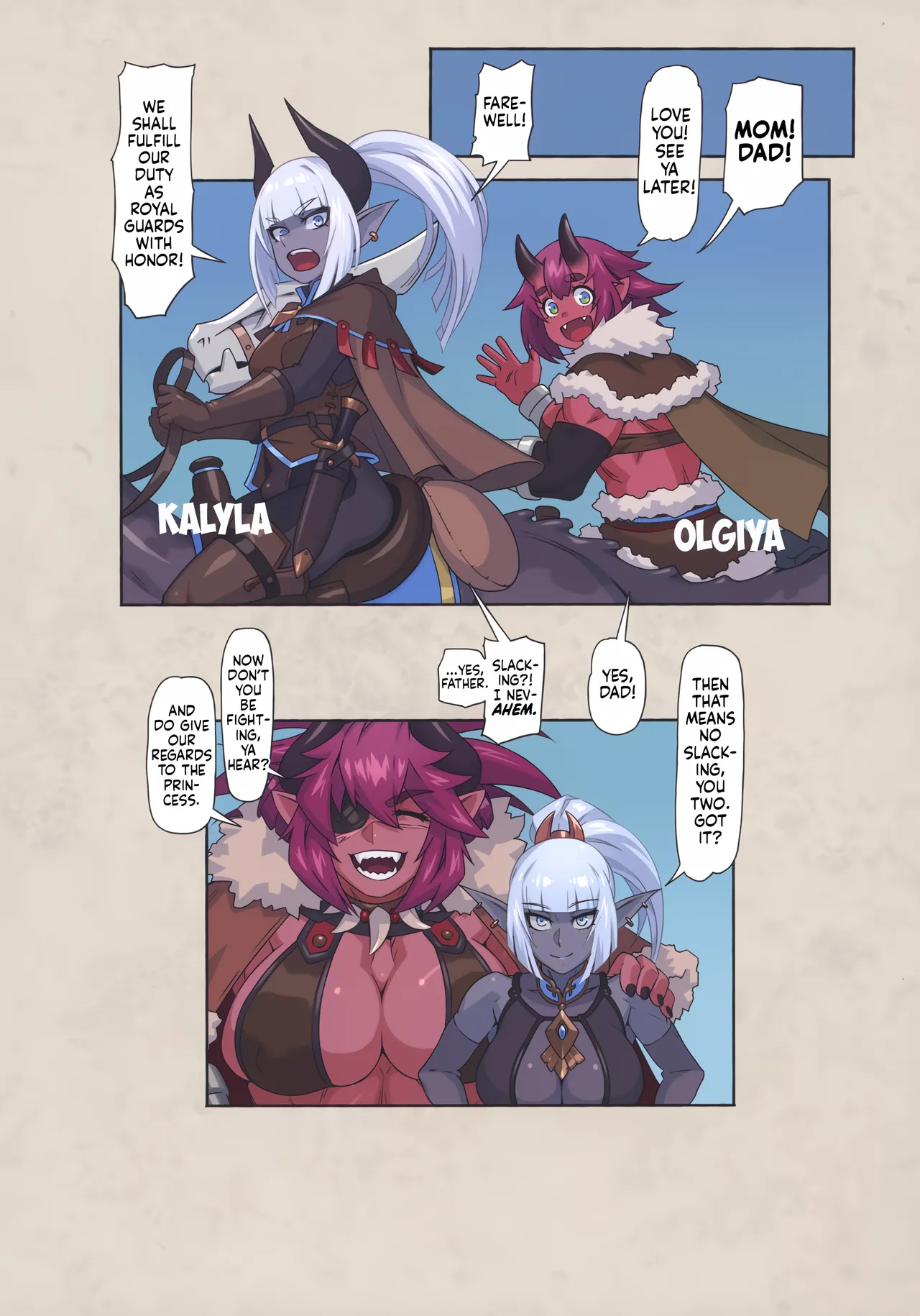 Ogre tai Dark Elf Soushuuhen Plus | Ogre Vs Dark Elf Omnibus Plus - Page 85