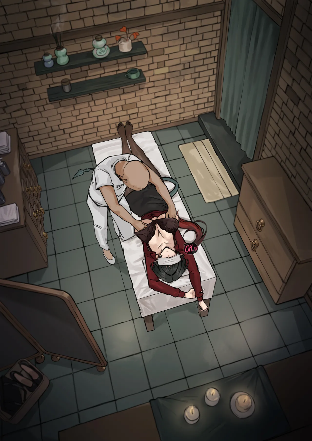 [FrozenSpiderLily] 【简·杜-她的解压秘仪】|【Jane Doe - Her Private Ritual for Release】（中文）（q8Vxx译） - Page 10