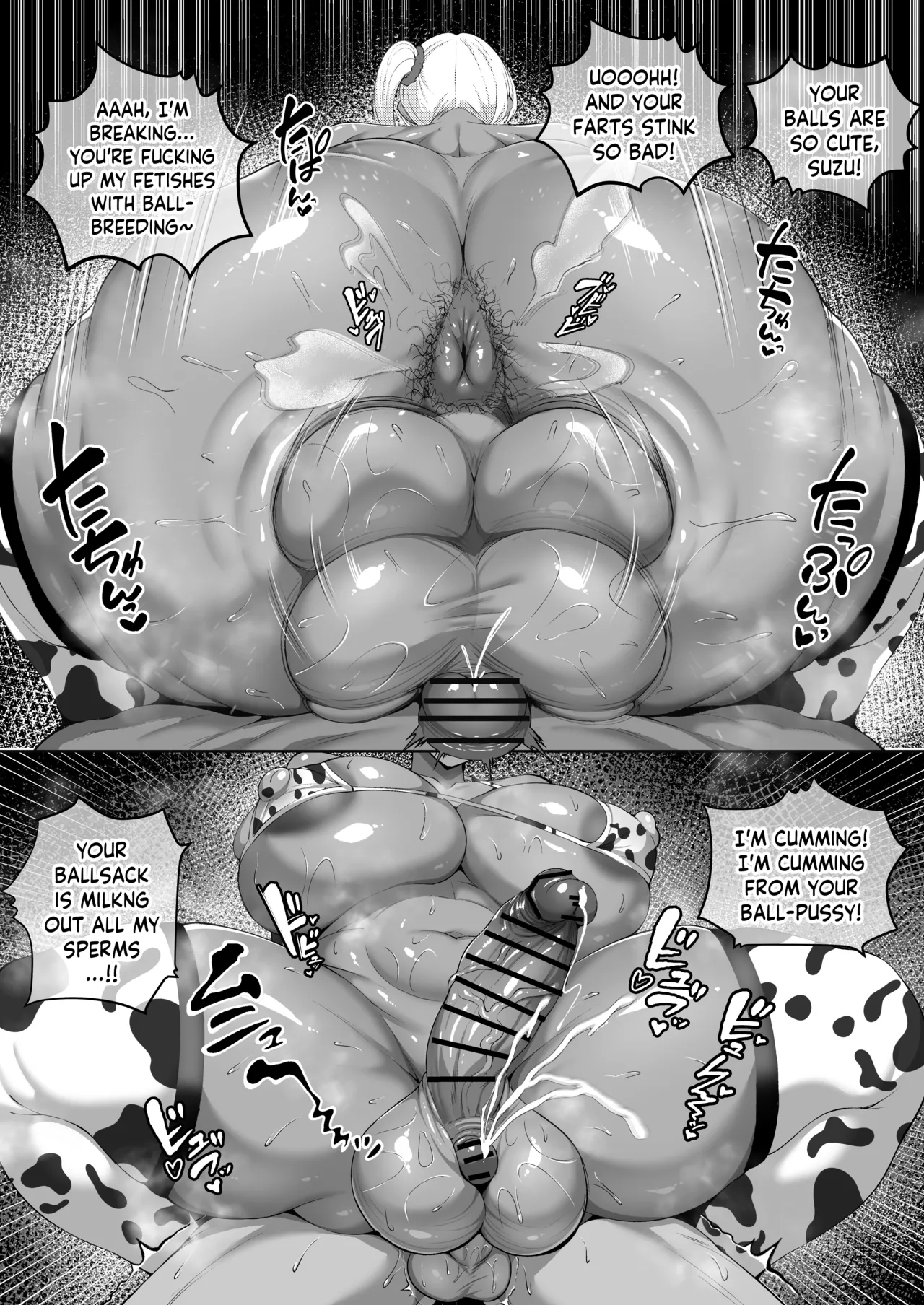 Dekachin Futanari Gal - Page 36