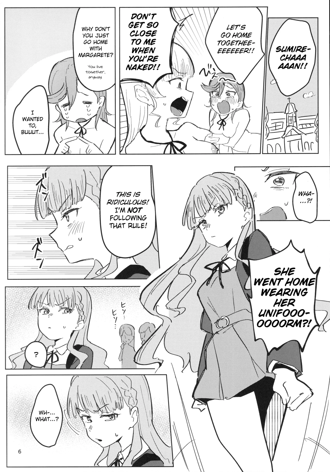 Page 7 of Zenra Toukou ga Standard desu | Going to School Naked is the Standard