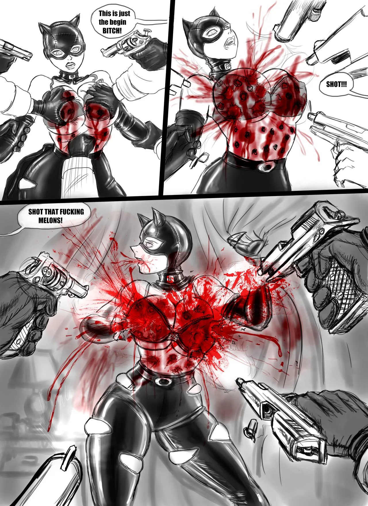 Page 13 of Catwoman Death and Destruction 2