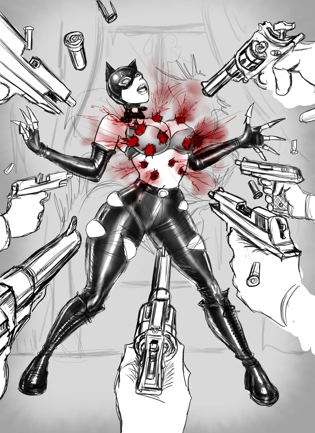 Page 8 of Catwoman Death and Destruction 2