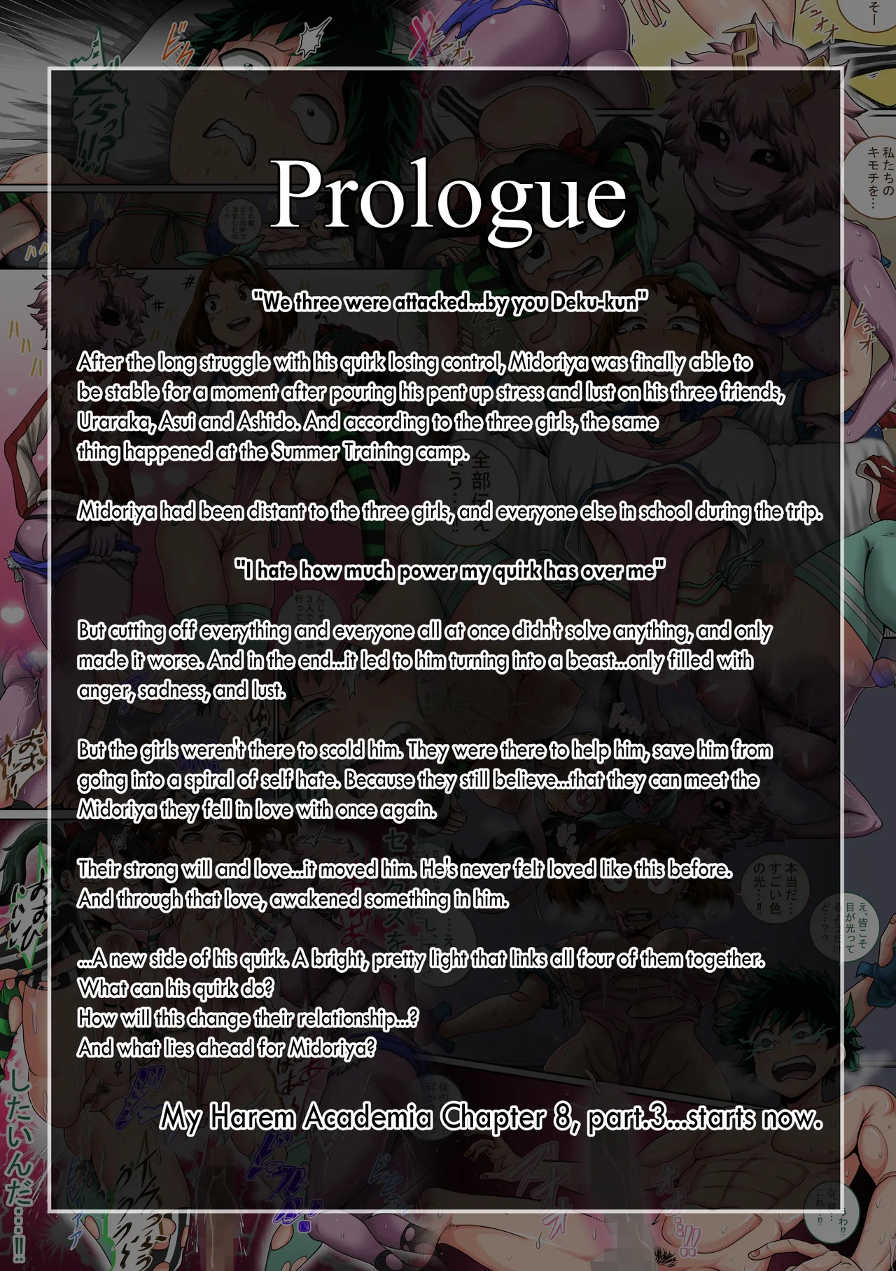 My Harem Academia Chapter 8 Part 3 Breaking into a broken heart - Page 121