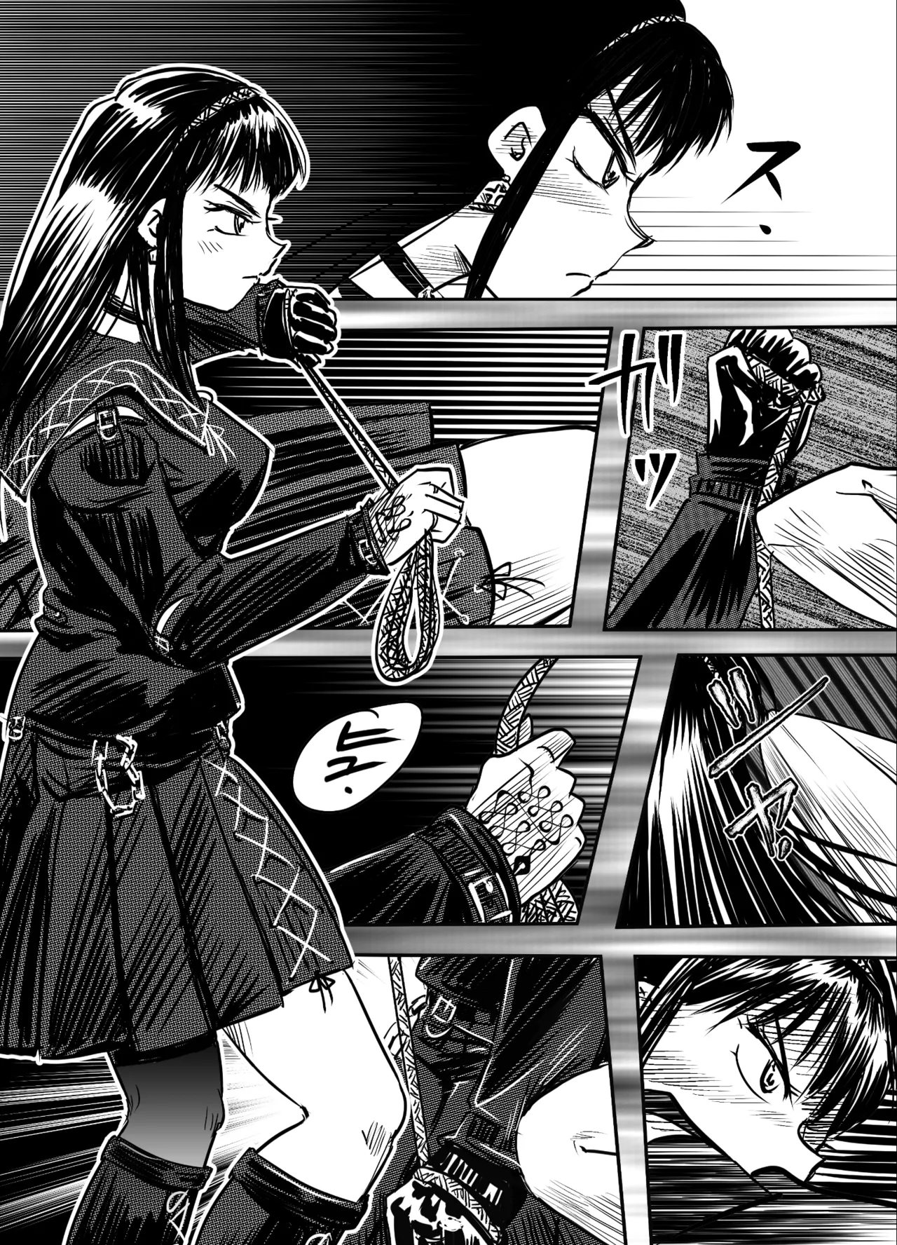 A TALE OF BONDAGE FIGHTER PRINCESS SPHINX ACT 6 VS CLSOE COMBATANT - Page 18