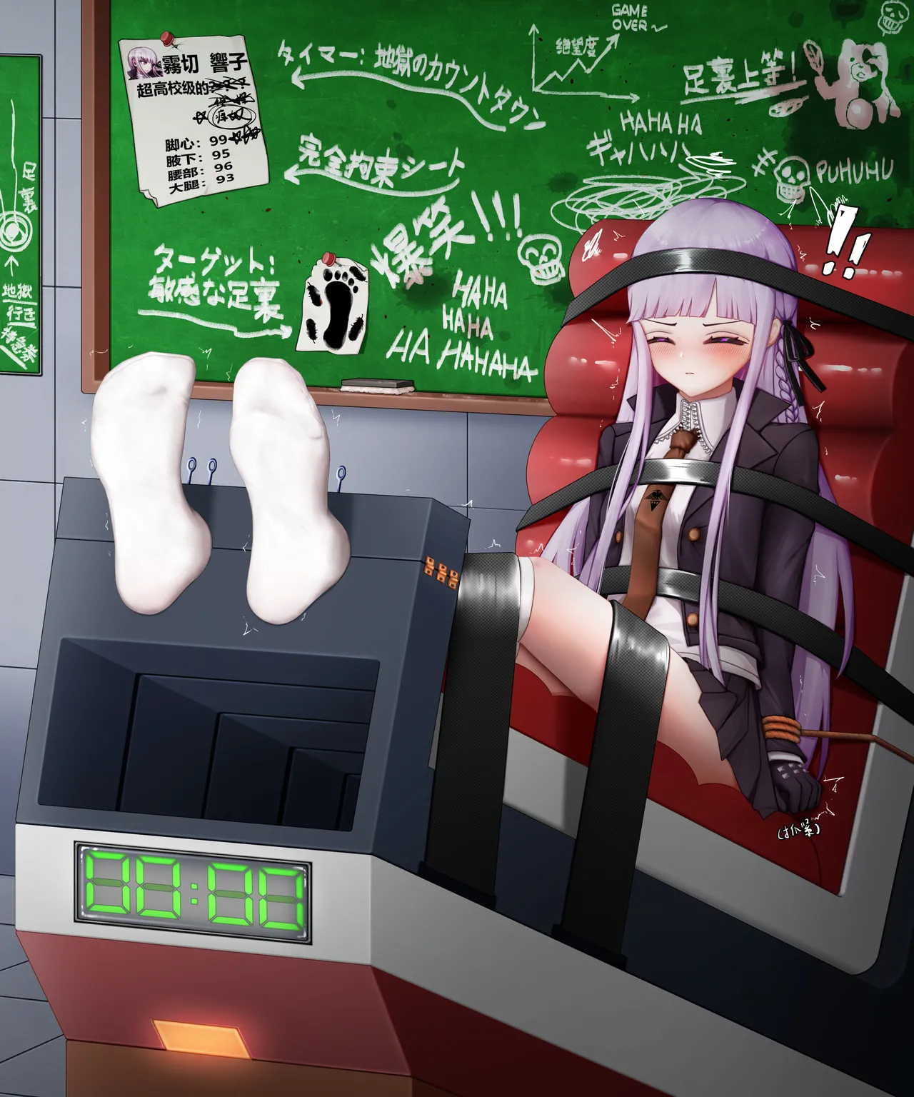 「Fanbox」超高校级的痒刑：侦探小姐的计时挑战～「青草」 - Page 22