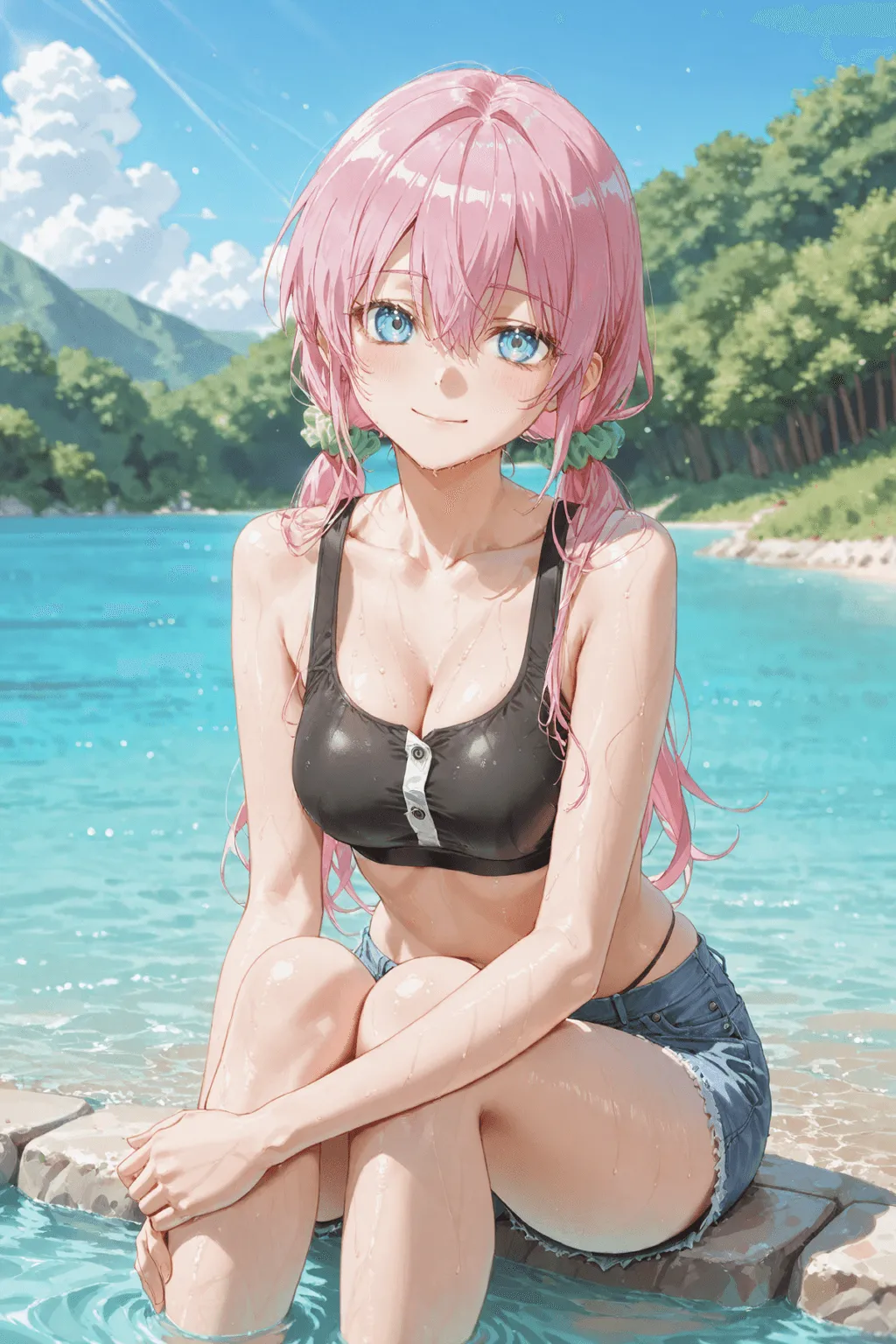 川遊びの日の式守さん - Page 66