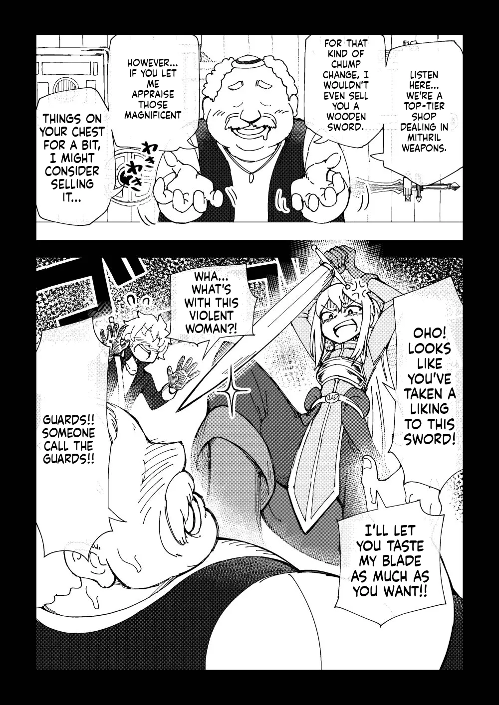 Page 23 of Reizoku Musume Fukutsu no Onna Kenshi