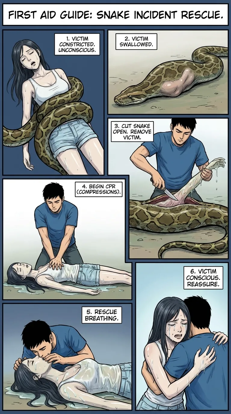 Safety Posters 2: Snake victim - Page 20