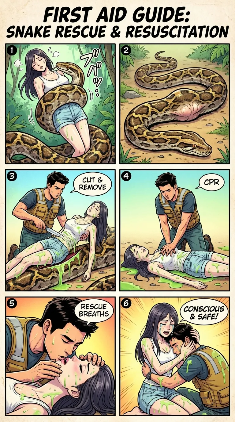 Safety Posters 2: Snake victim - Page 21