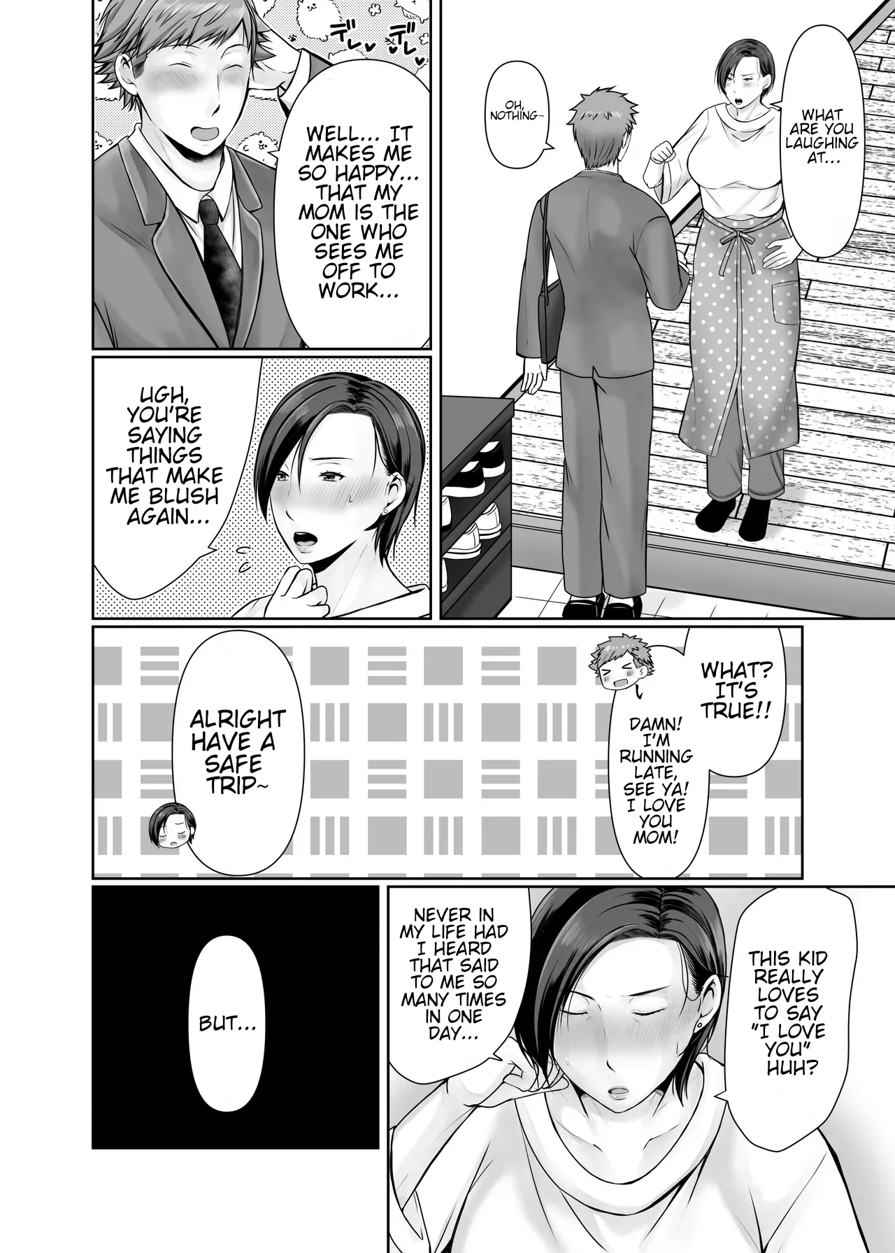 Page 56 of Hitorigurashi no Musuko ni Semararete... | My son, who lives on his own, talked me into it...
