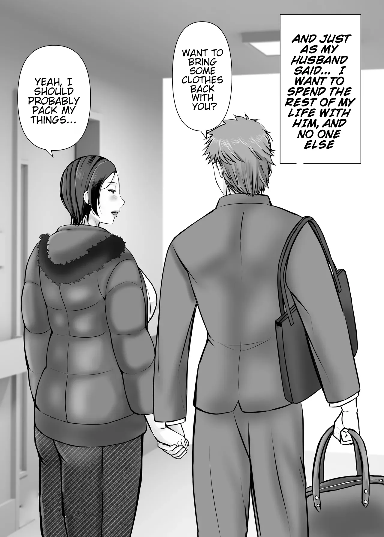 Page 63 of Hitorigurashi no Musuko ni Semararete... | My son, who lives on his own, talked me into it...