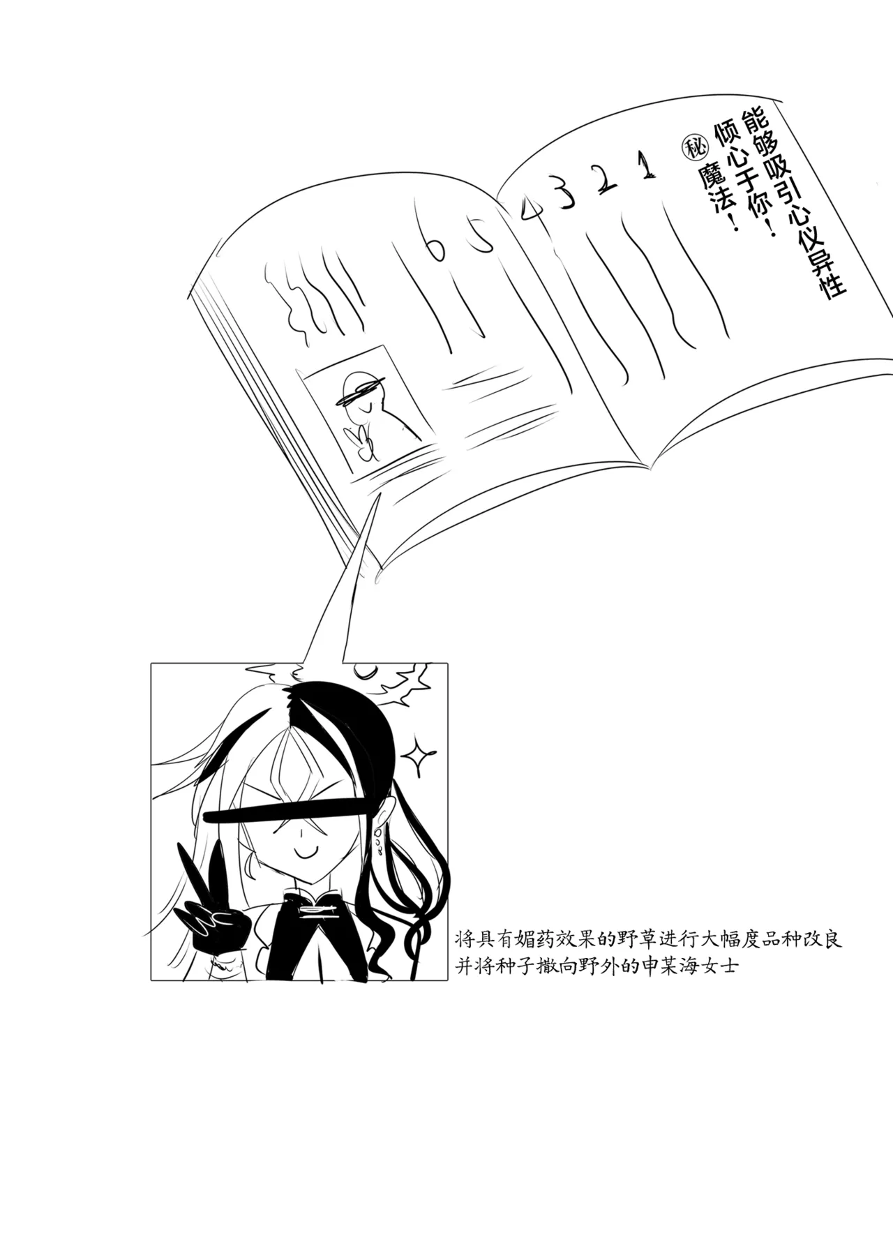 Shirao Eri to Ayashii Mahou | 白尾绘里与可疑的魔法 - Page 21