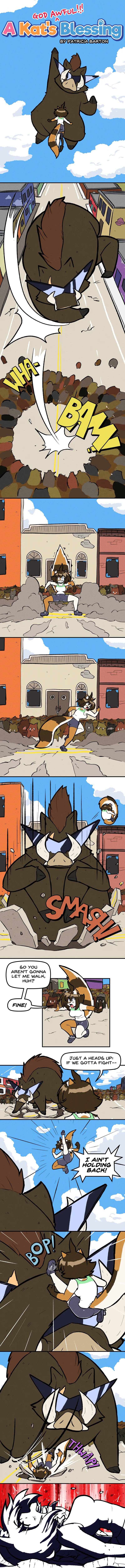 [Megazone23] A Kat’s (GOD AWFUL!!!) Blessing [Ongoing] - Page 113