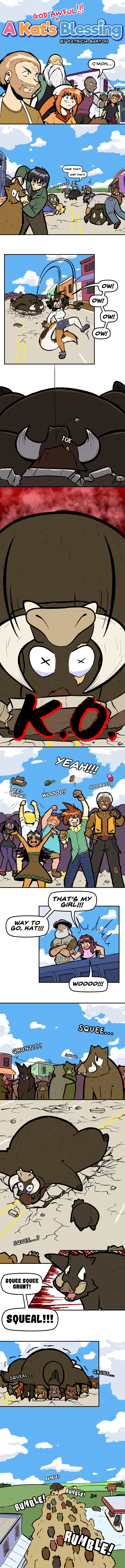 [Megazone23] A Kat’s (GOD AWFUL!!!) Blessing [Ongoing] - Page 125