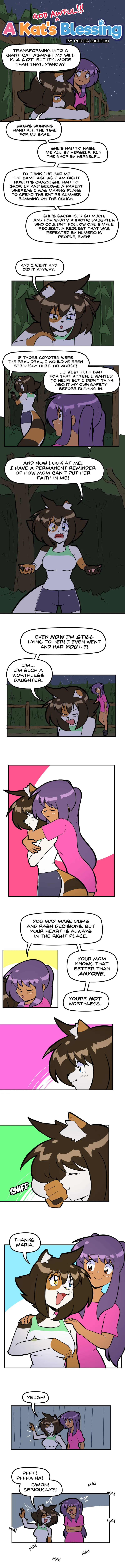[Megazone23] A Kat’s (GOD AWFUL!!!) Blessing [Ongoing] - Page 40