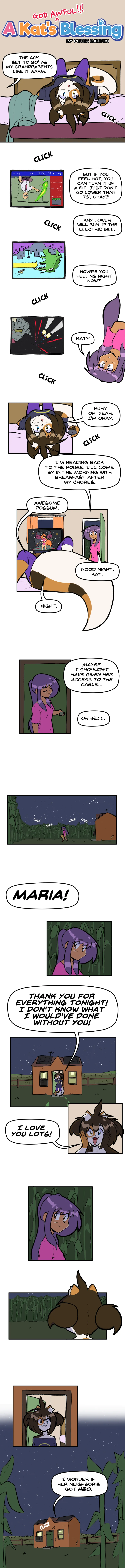 [Megazone23] A Kat’s (GOD AWFUL!!!) Blessing [Ongoing] - Page 49
