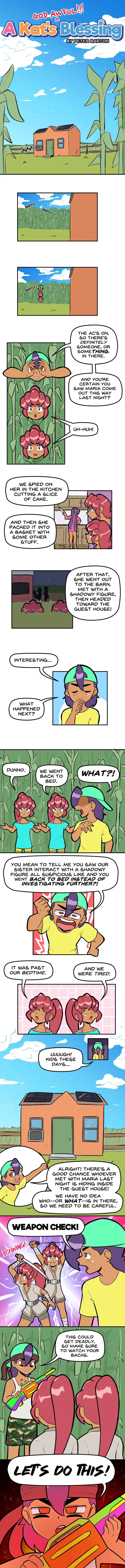 [Megazone23] A Kat’s (GOD AWFUL!!!) Blessing [Ongoing] - Page 50