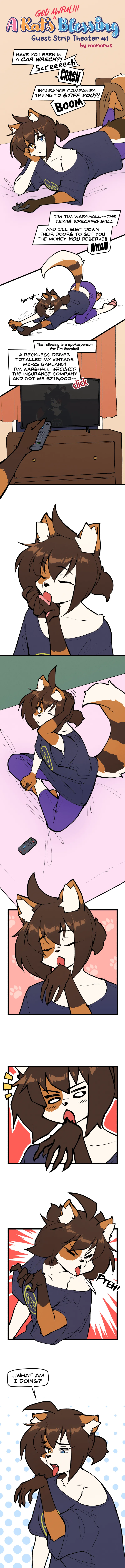 [Megazone23] A Kat’s (GOD AWFUL!!!) Blessing [Ongoing] - Page 67