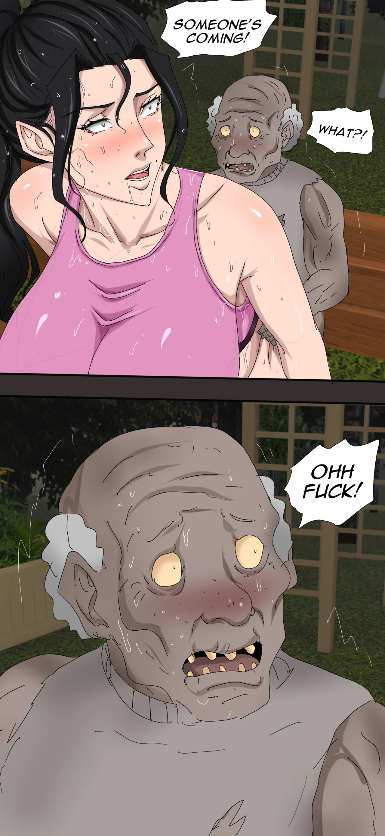 lizana and the homeless chapter 4 - Page 92