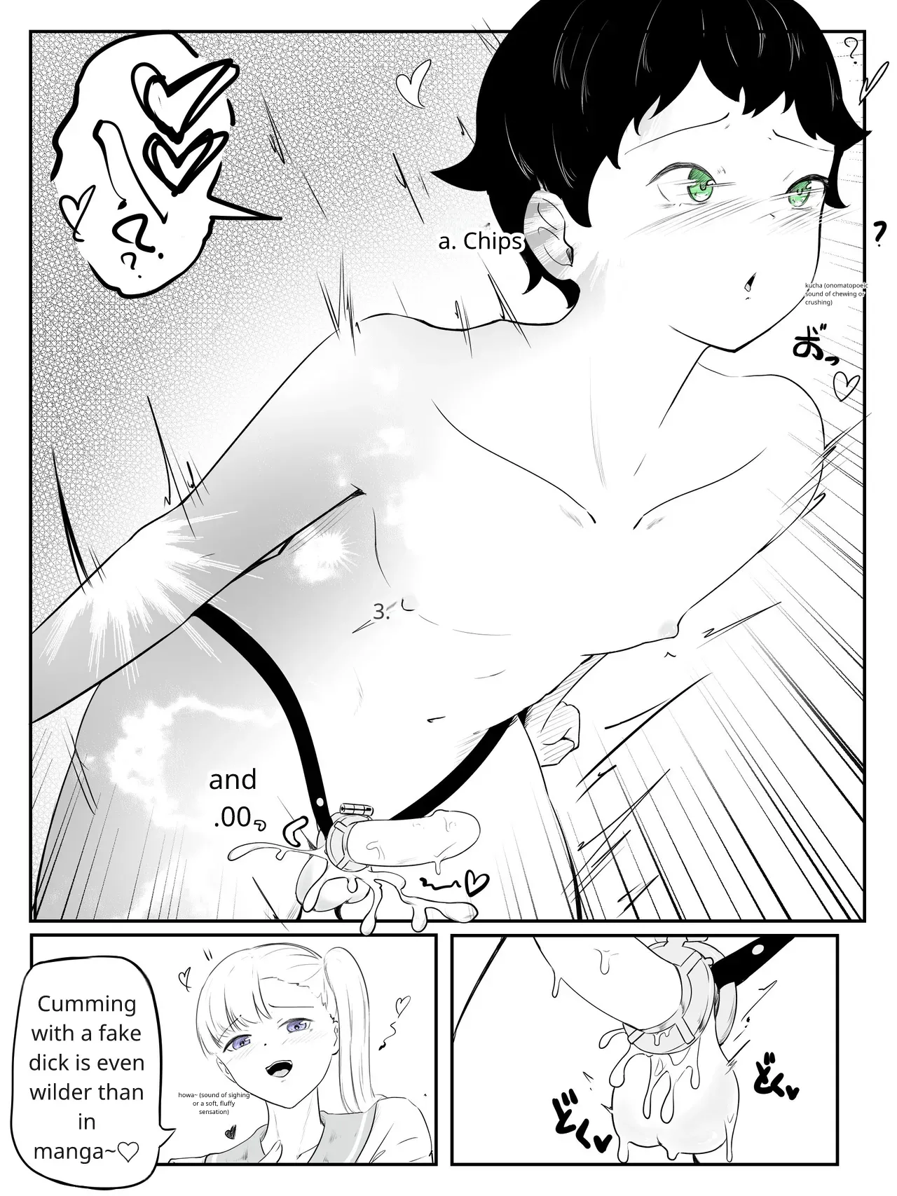 How to make a weak boy who ejaculates with a fake chastity belt strap-on 2 - Page 21