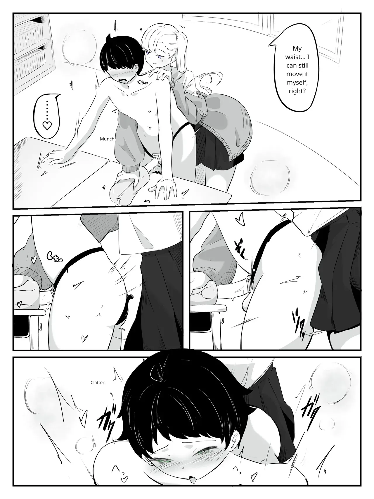 How to make a weak boy who ejaculates with a fake chastity belt strap-on 2 - Page 24