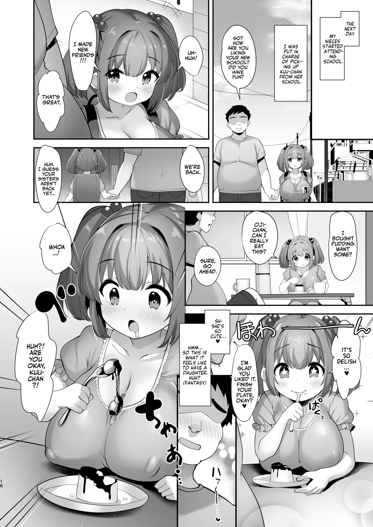 Mei Chichi Harem ~Mecha Amaetekuru Kogara Bakunyuu Meikko 3-shimai to Icha Love Sex Seikatsu~ | My Happy Titty Life with my Three Big-Breasted Little Nieces! page 15 full