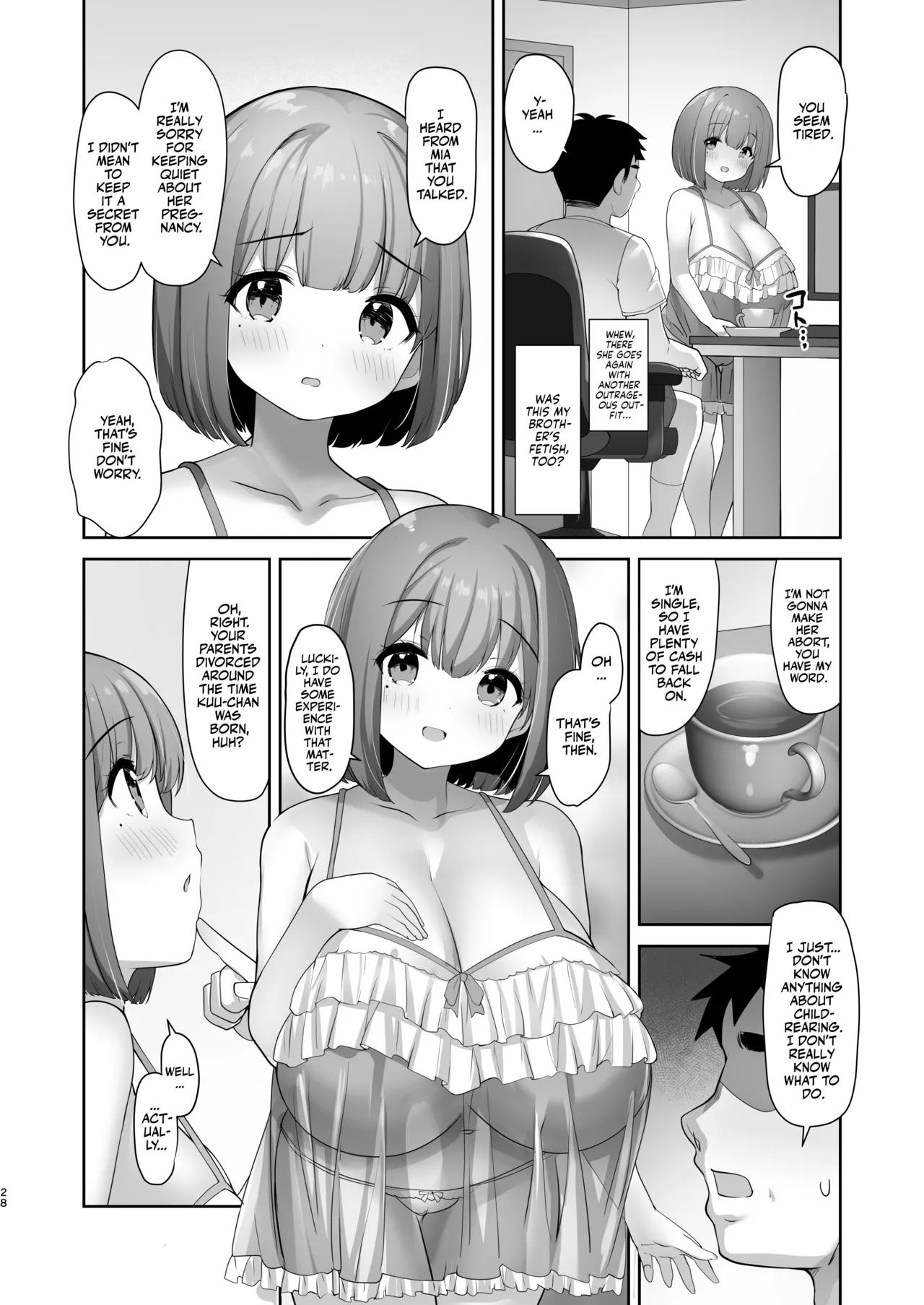Page 27 of Mei Chichi Harem ~Mecha Amaetekuru Kogara Bakunyuu Meikko 3-shimai to Icha Love Sex Seikatsu~ | My Happy Titty Life with my Three Big-Breasted Little Nieces!