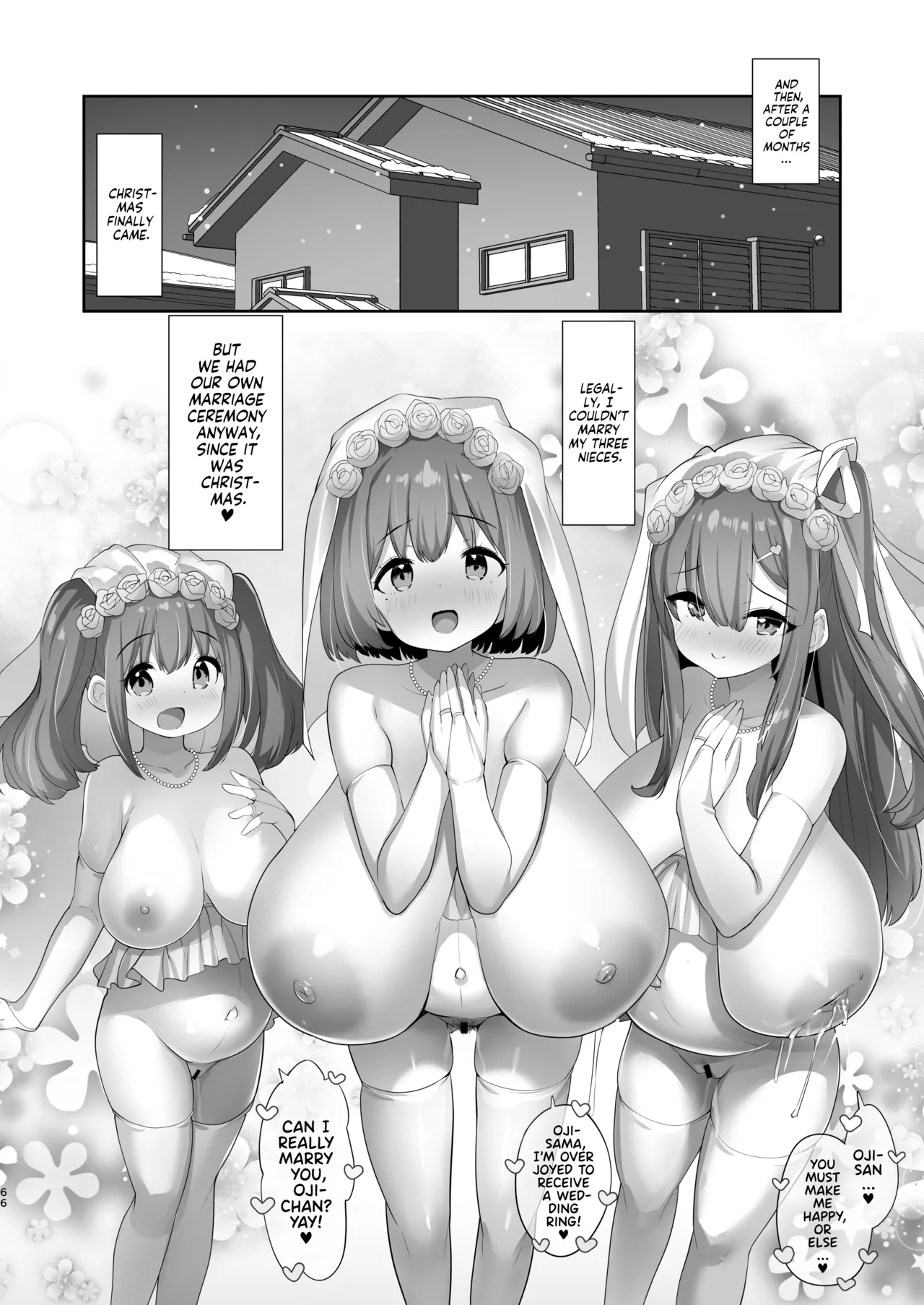 Page 65 of Mei Chichi Harem ~Mecha Amaetekuru Kogara Bakunyuu Meikko 3-shimai to Icha Love Sex Seikatsu~ | My Happy Titty Life with my Three Big-Breasted Little Nieces!