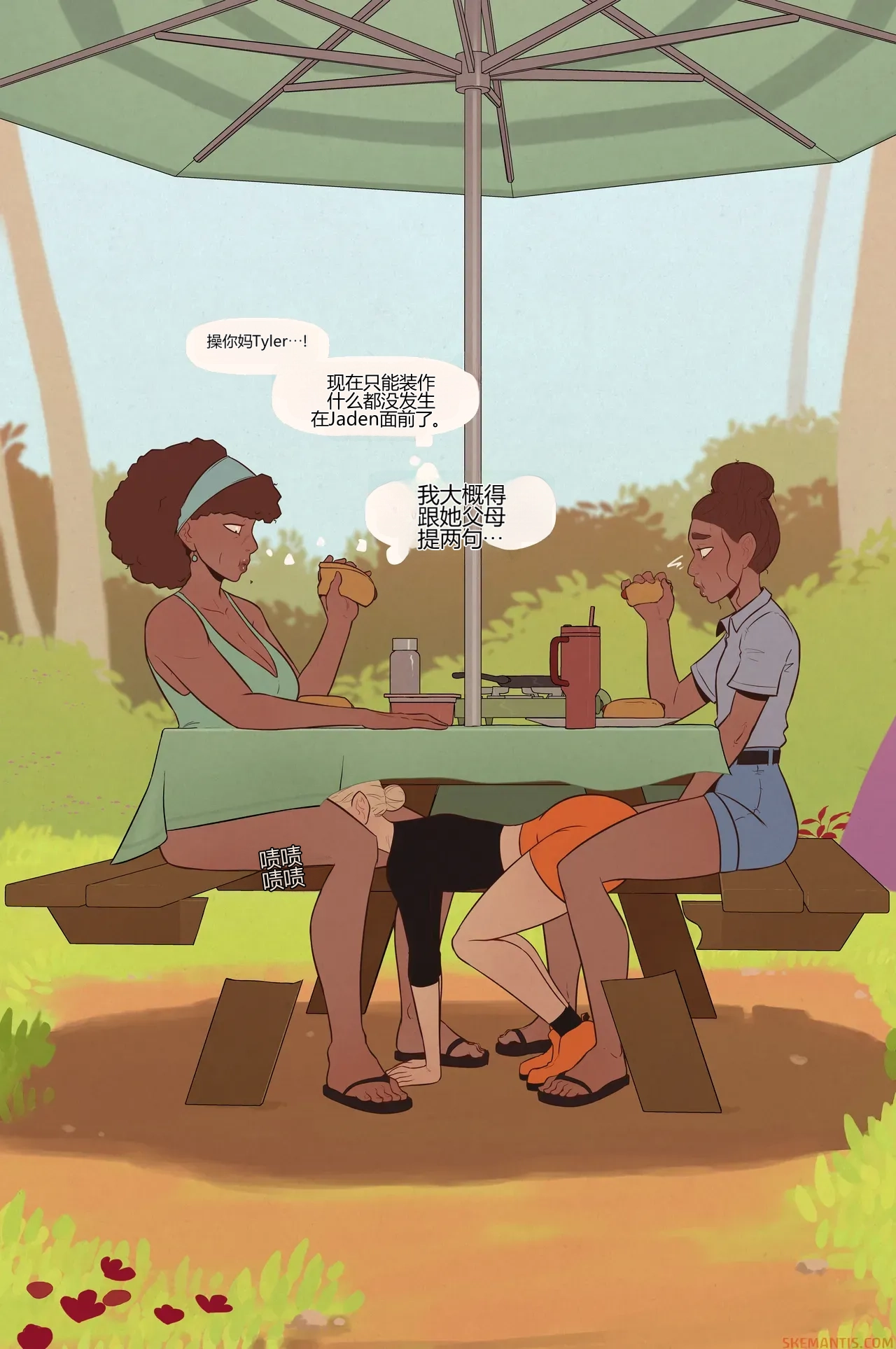 Tyler goes camping part 1-3 - Page 77